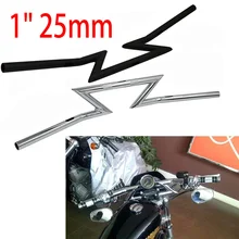 1 дюйм " 25 мм сталь Z-Bar Drag style Knurling Z натяжитель руль для Harley Davidson 883 1200 nightster/Iron 883 все годы