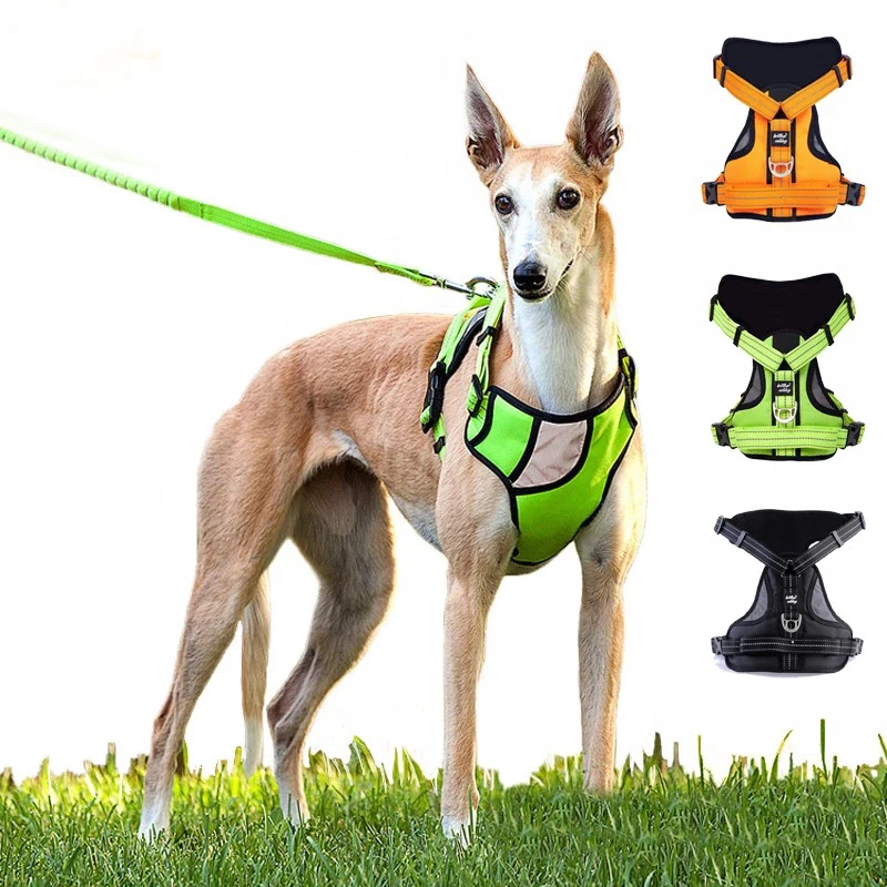 Светоотражающий нейлоновый большой Поводок для собак Лабрадор сильный