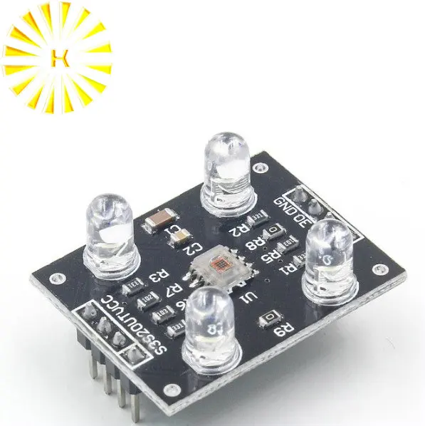 

Color sensor TCS230 TCS3200 Color Recognition Sensor Detector Module DC 3-5V Input