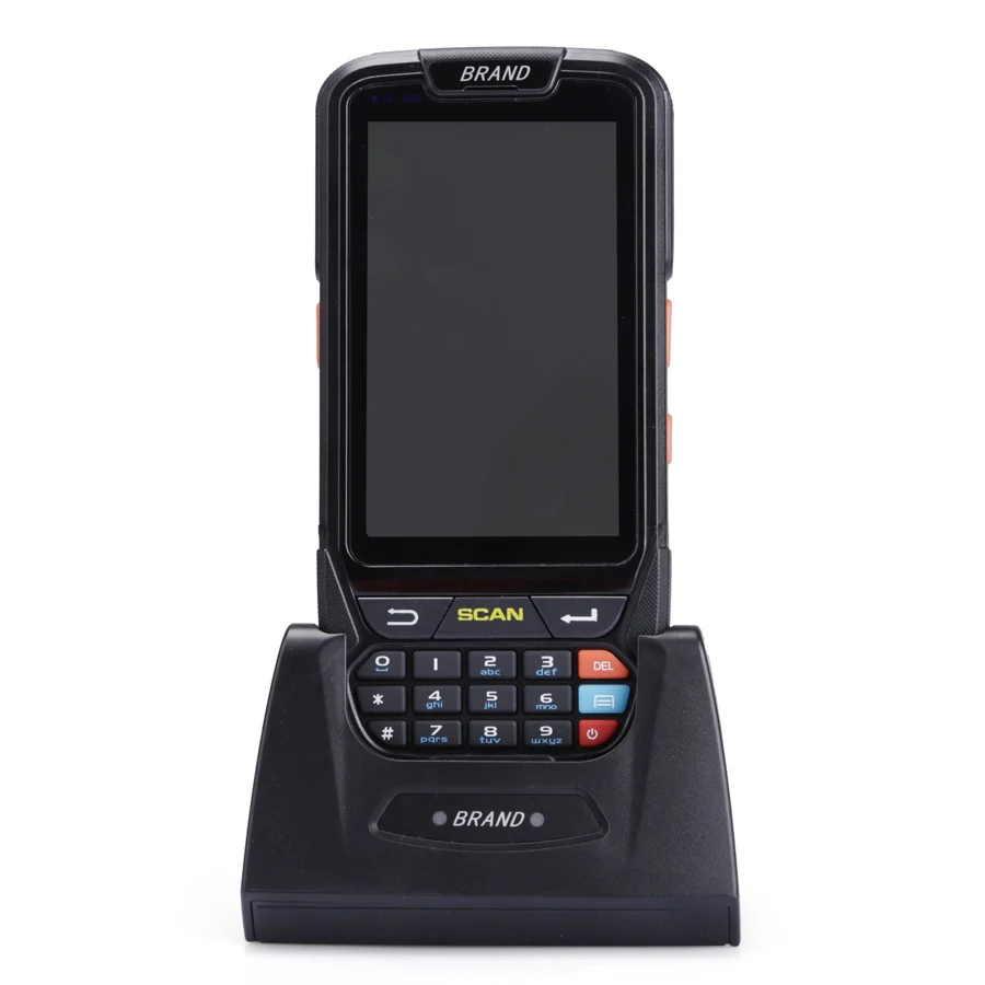 المحمول 1D الباركود ماسحة الروبوت 7.0 OS مع 8MP كاميرا و 4 جرام صافي PDA الماسح الضوئي مع NFC/BT /GPS/4 جرام جميع نيتكوم