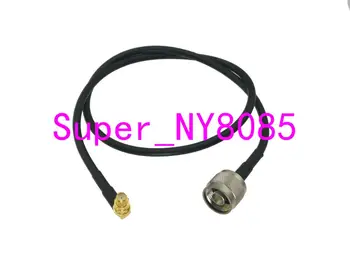 

RG58 N Male Plug to SMA Female Jack Bulkhead Right angle RF Jumper pigtail Cable 10FT~20M