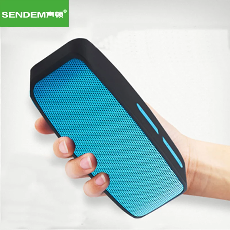 SENDEM N10 Wireless Mini Outdoor Subwoofer Bluetooth Speaker with TF card Stereo Music Player For iPhone huawei samsung oppo | Электроника