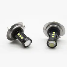 BEESCLOVER 2 шт. H4 21 Вт 15SMD 3030 светодиодный противотуманный автомобильный головной прожектор передняя фара лампы Установите аксессуары для автомобиля