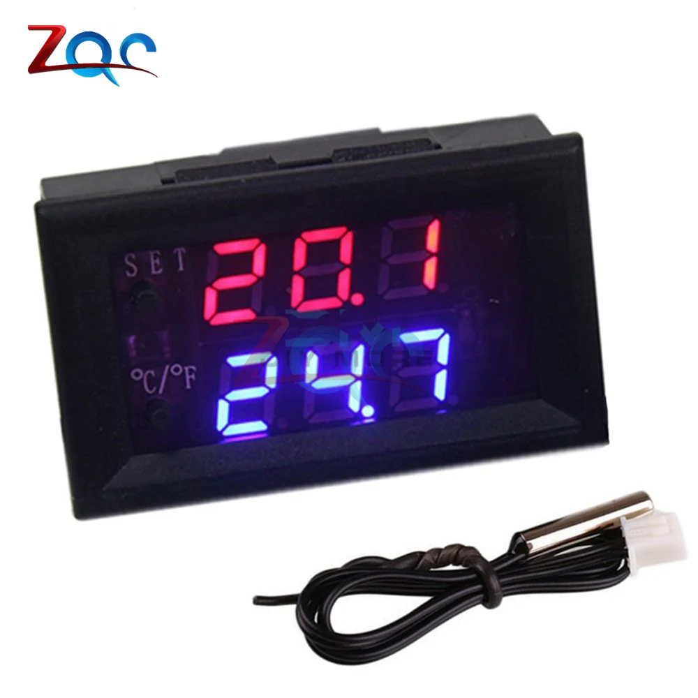 DC 12V Digital LED Thermostat Temperature Control Switch Module XH-W1209`US