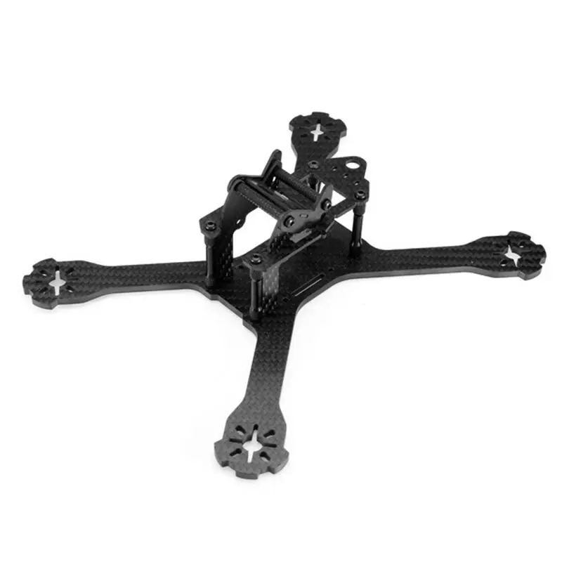 

In Stock Realacc XS220 220mm Carbon Fiber 4mm Arm w/ 5V 12V PDB X Type Frame Kit For FPV Racing RC Drone Multirotor