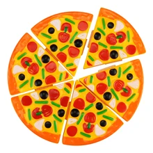 Резка пиццы кухня игрушка пластик Кук еда ролевые игры дом развивающие игрушки моделирование посуда подарок для малышей детей