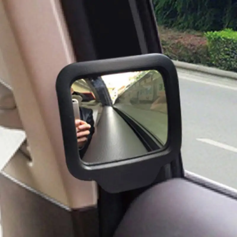 Новое зеркало заднего вида на 270 градусов, регулируемое широкоугольное зеркало в салон для автомобиля, детское безопасное зеркало заднего вида