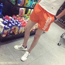 New Summer mens shorts Calf-Length Fitness Bodybuilding fashion Casual gyms Joggers workout Brand short pants Shorts pour hommes