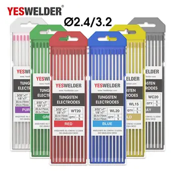 

YESWELDER Mixed Specification Packaging TIG Welding Tungsten Electrode TIG Welding Machine Rod Welder Parts