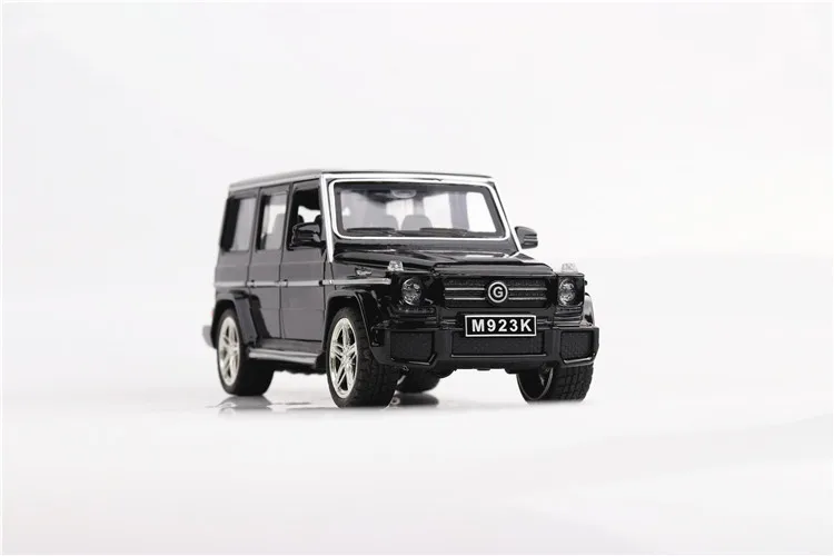 1/24 Mercedes G65 AMG игрушечные машинки модель автомобиля со звуком& светильник Коллекция игрушечных автомобилей, Детские кубики, игрушки для мальчиков для детей