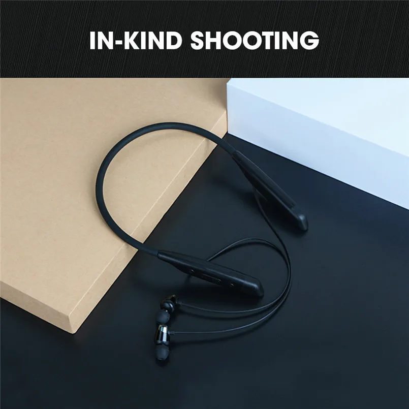 Multifunction Bluetooth Sports Earphone Multi-Purpose Plug-In card Neck-Mounted HWS680 Bluetooth V4.2+EDR Headset 40MR2002