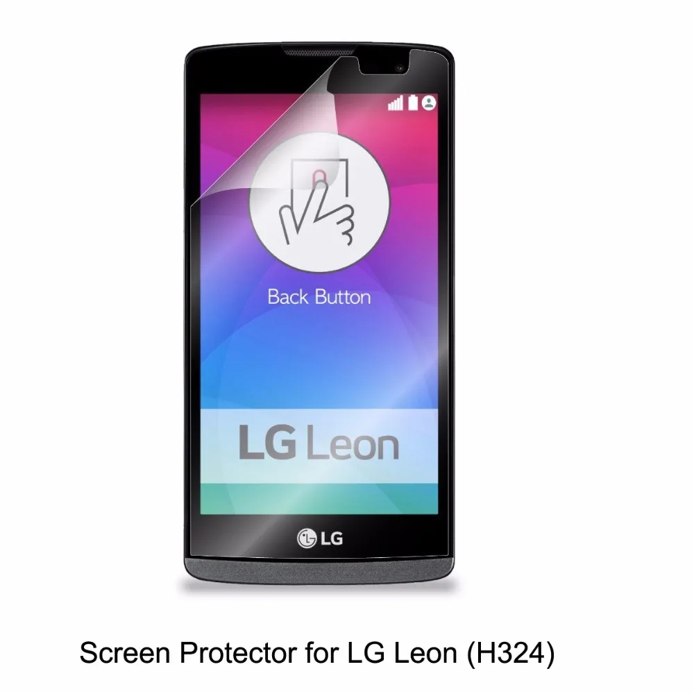 3 * ЖК-ДИСПЛЕЙ Clear PET Film Anti-Scratch/Anti-Bubble/Прикосновению Экран Протектор для Телефонов LG