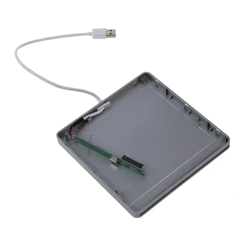 Слот в USB внешний DVD+/-RW SATA Привод чехол Enclosour Caddy для Apple MacBook