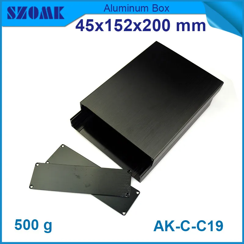 

4pcs/lot good looking aluminum instrument case for electronic project box with smooth surface 45*152*200mm