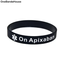 OneBandaHouse 1 шт. на Apixaban силиконовый браслет Медицинский Браслет взрослый размер