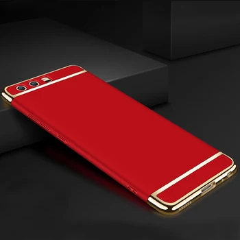 

YUETUO hard pc battery back etui,coque,cover,case for huawei p10 lite plus p 10 p10lite p10plus original phone accessories