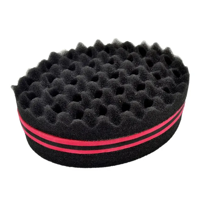 Buy 10pcs Hair Twist Sponge Brush Black Men Hair
