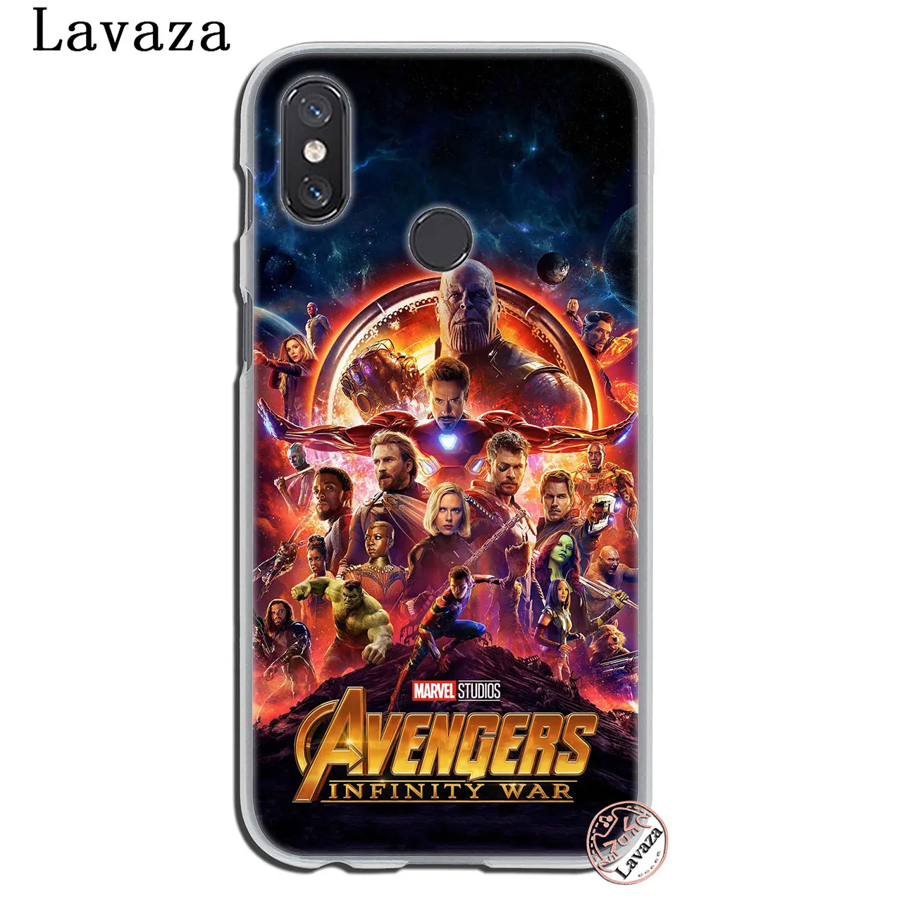 Lavaza Marvel танос логотипа Мстителей завершающей жесткий чехол для телефона для Xiaomi Redmi K20 8A 7A 5A 6A Примечание 8 7 5 6 iPad Pro 4 4X крышка - Цвет: 1