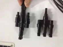 Solarparts 1sets 3 in 1 MC4 connector for connecting the solar panel