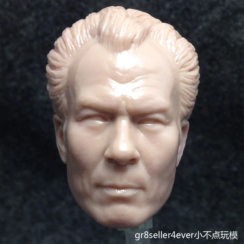 

Custom Hot 1/6 scale Blank Head Sculpt Shih Kien Enter The Dragon