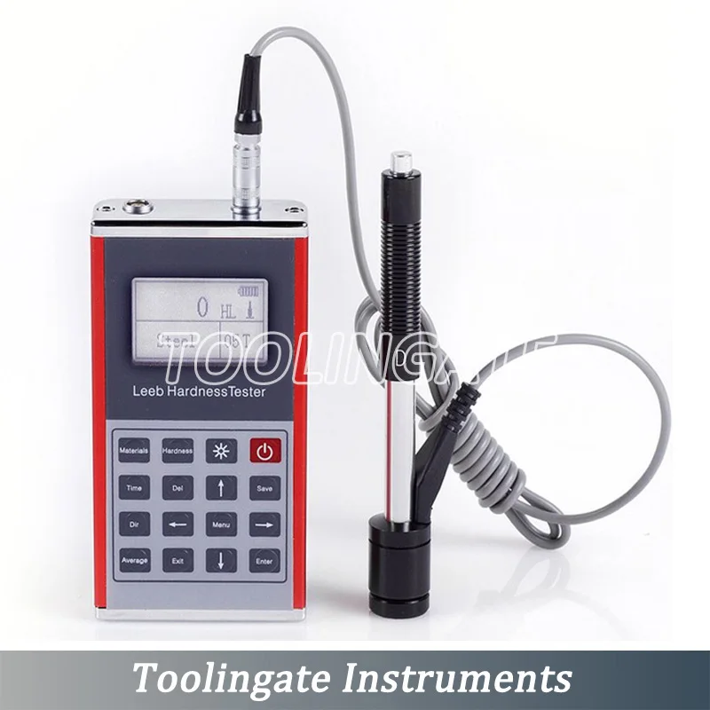 

Digital Leeb130 Hardness Tester Metal Hardness Meter Hardness Parameter HL, HRC,HRB, HS,HB,HV 1250 Groups Data Memory