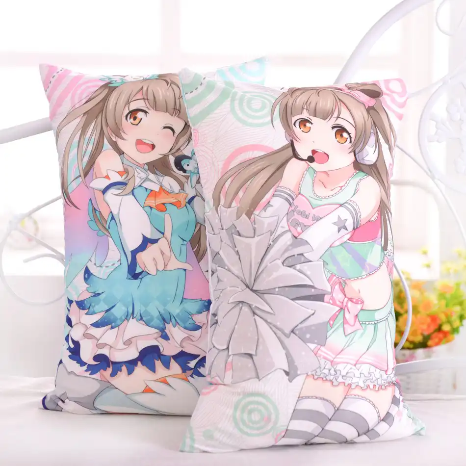 Японское аниме Love Live Minami Kotori обнимающая подушка для тела Милая мультяшная Подушка плюшевая ткань - изображение