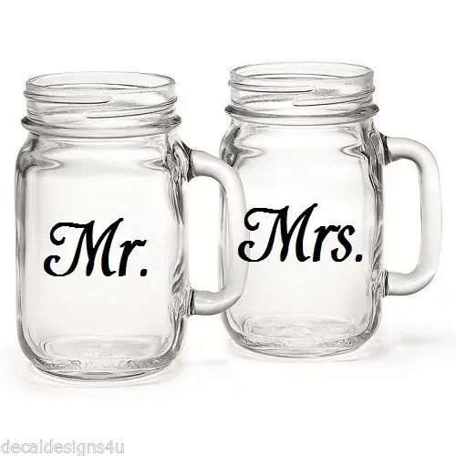 20pcs/set of Mr & Mrs Wine glass jar wedding Stickers Vinyl Removable Kitchen Wall tile Stickers Birthday Decoration Mural D761 20pcs/set of Mr & Mrs Wine glass jar wedding Stickers Vinyl Removable Kitchen Wall tile Stickers Birthday Decoration Mural D761