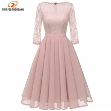 Vestidos para mulheres, plissados de chiffon de natal vestido de festa à noite vestido despertador outono 2019 elegante vintage