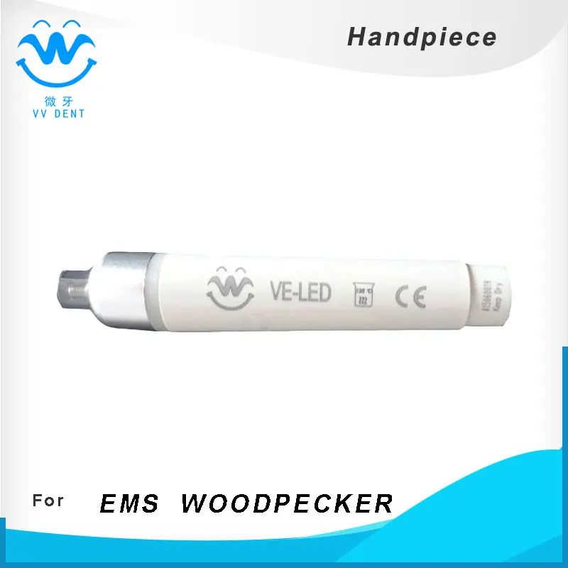 

New 2pieces VE-LED handpiece dental instrument for EMS/Woodpecker dental unit teeth cleaning scaler dental equipment
