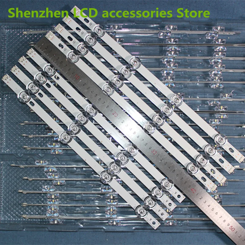 

16 Pieces/lot 8 leds For LG 42 inch TV INNOTEK DRT 3.0 42" 2.0 42" 6916L 1709B 1710B 1957E 1956E 6916L-1956A 6916L-1957A