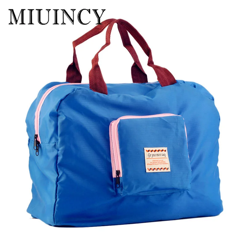 Travel Bags Waterproof Shopping Reusable Pouch Tote Handbag Large