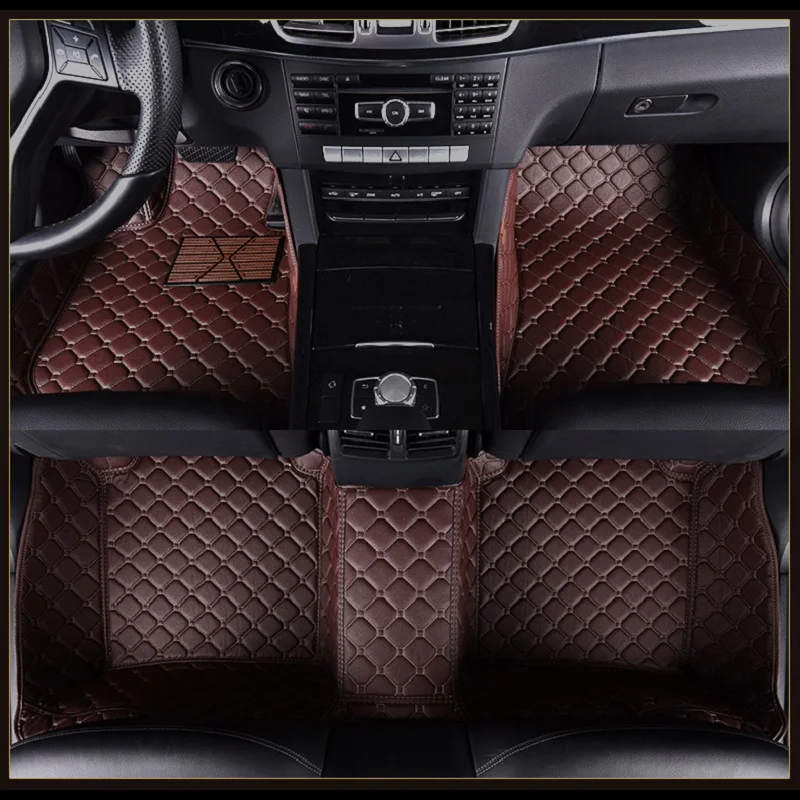 

ZHAOYANHUA Car Floor Mat For RHD/LHD Mercedes Benz GLS320 400 500 550 350d SLK W170 W171 Car Styling Floor Mats Carpet 2018
