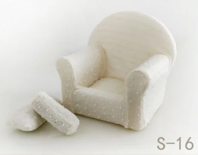 Детский маленький диван стул Новорожденный Фотография реквизит съемки позирует студия infantile творческие аксессуары 100 дней - Цвет: 1