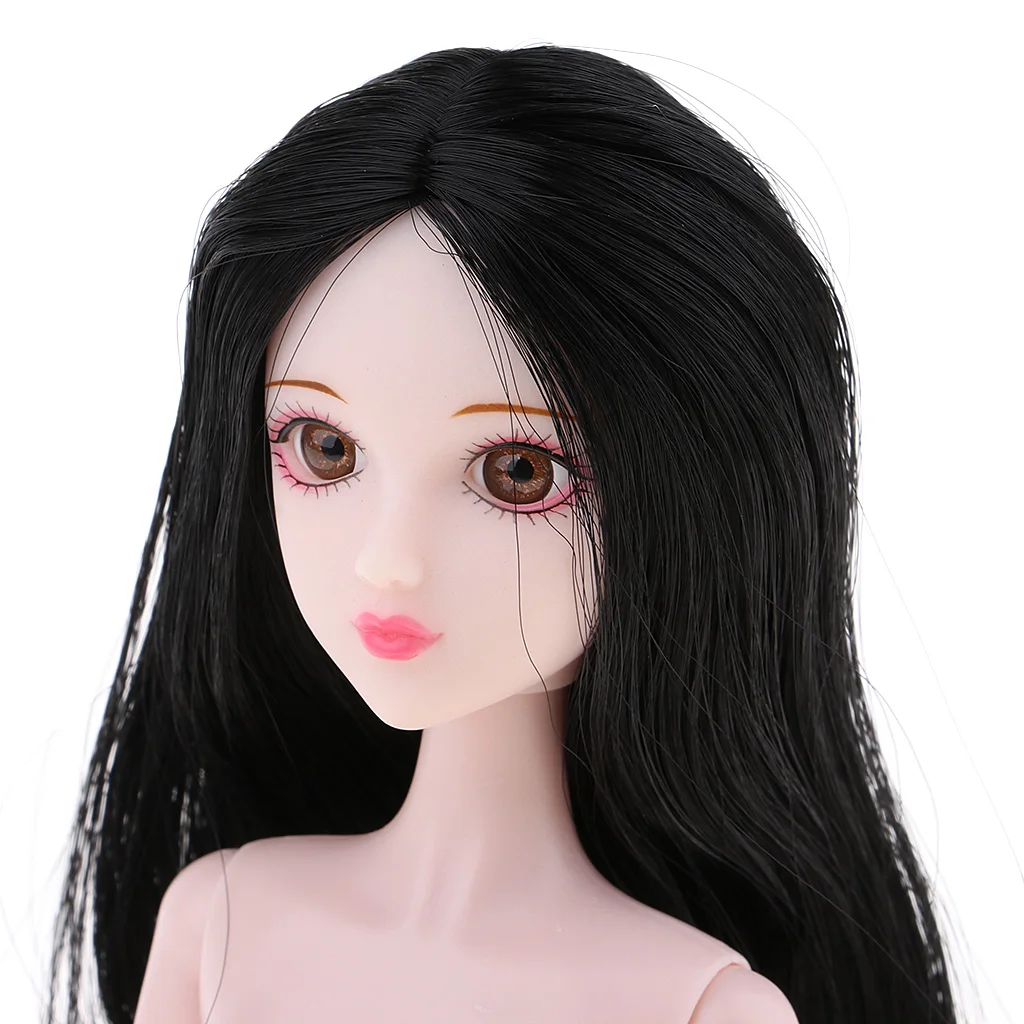 Девушка 14 шарнирных подвижных частей тела куклы 1/6 BJD кукла игрушки (черные