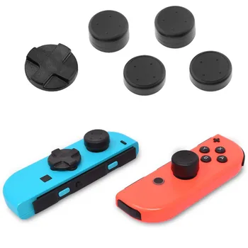 

10pcs/lot D-Pad Button for Left NS Switch Joy-Con with Thumb Grip Caps Alternative D-Pad Direction Key Cross Button New