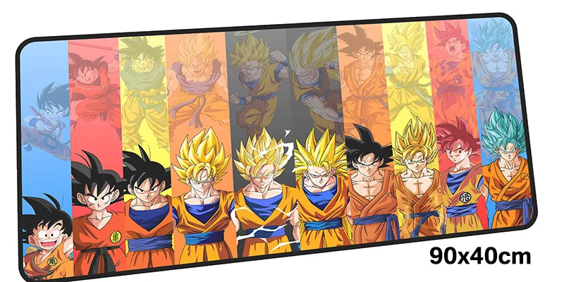 Dragon Ball Коврик для мыши Son Goku XL коврик для мыши notbook компьютерный коврик для мыши Kakarotto игровой коврик для мыши геймера для ноутбука коврики для мыши