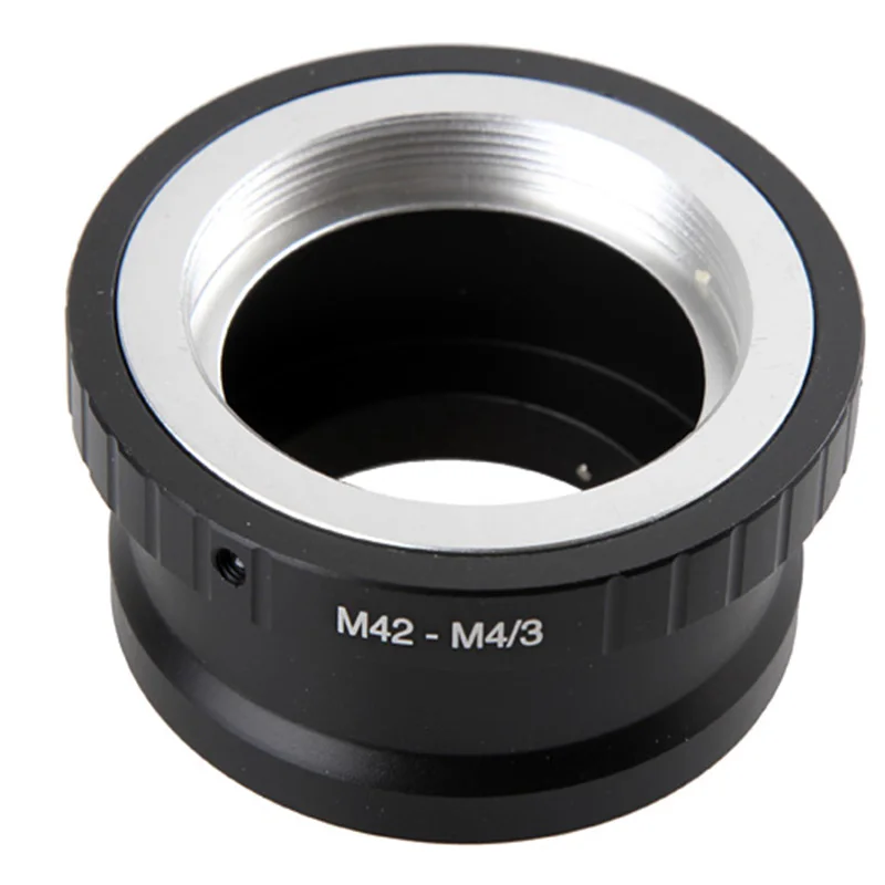 Адаптер для байонета объектива зеркальной камеры M42 переходное кольцо объектива Micro 4/3 M43 GX1 GF5 EP3 EPL5 OMD EM1 M42-M43 для цифрового фотоаппарата Panasonic G1 G3 GH1 GF1 GF3 E-P1 E-PL3