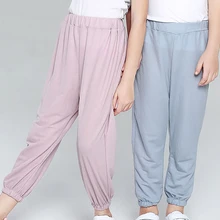 Однотонные льняные детские штаны для маленьких мальчиков, штаны-шаровары для детей, детские брюки для малышей, популярные штаны шаровары для мальчиков