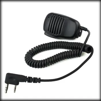 

by dhl or ems 200pcs J1015A New Black 2 Pin Mini PTT Speaker MIC For Radio QUANSHENG PUXING WOUXUN TYT HYT BAOFENG UV5R 888S