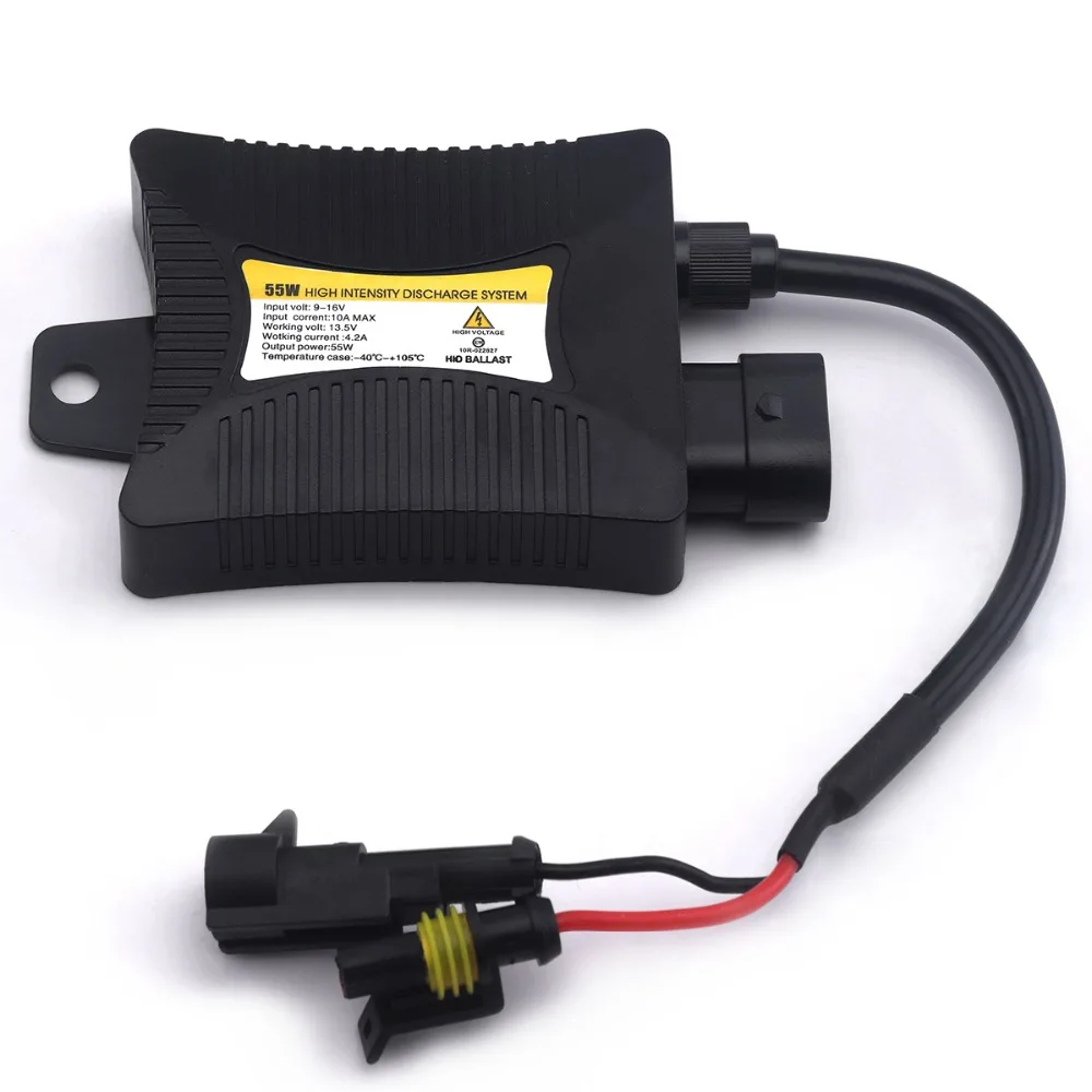 

55w ballast xenon hid for car light source electronic hid ballast blocks ignitor for H4 H7 H3 H1 H11 9005 9006 slim ballast 12v