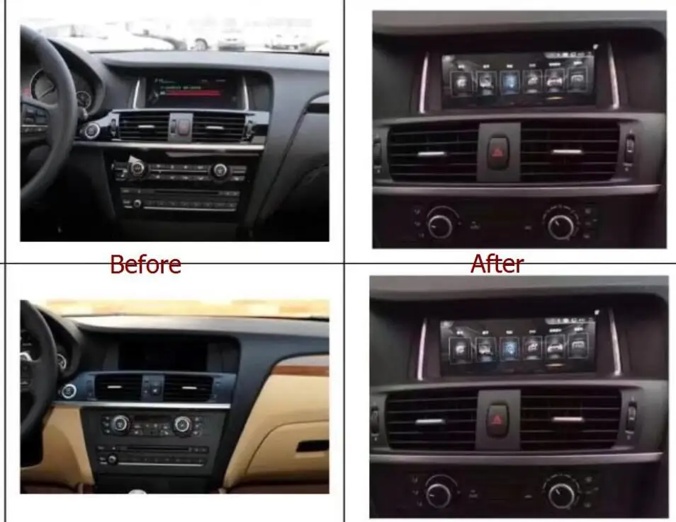 Flash Deal 4G ram 8.8" Android 9.0 Car Gps Navigation For BMW X3 F25 X4 F26 (2010--2016)  pc Audio Vedio Radio Navigation Monitor Headunit 1