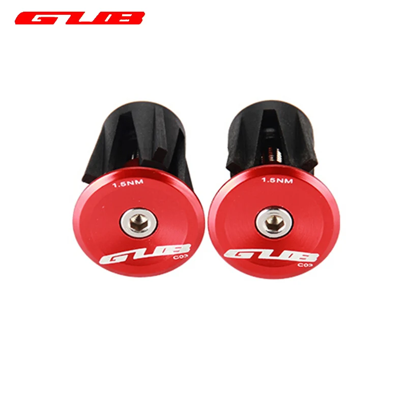 GUB C03 Bicycle Handlebar End Plugs Diamater 22 24mm Used Aluminum