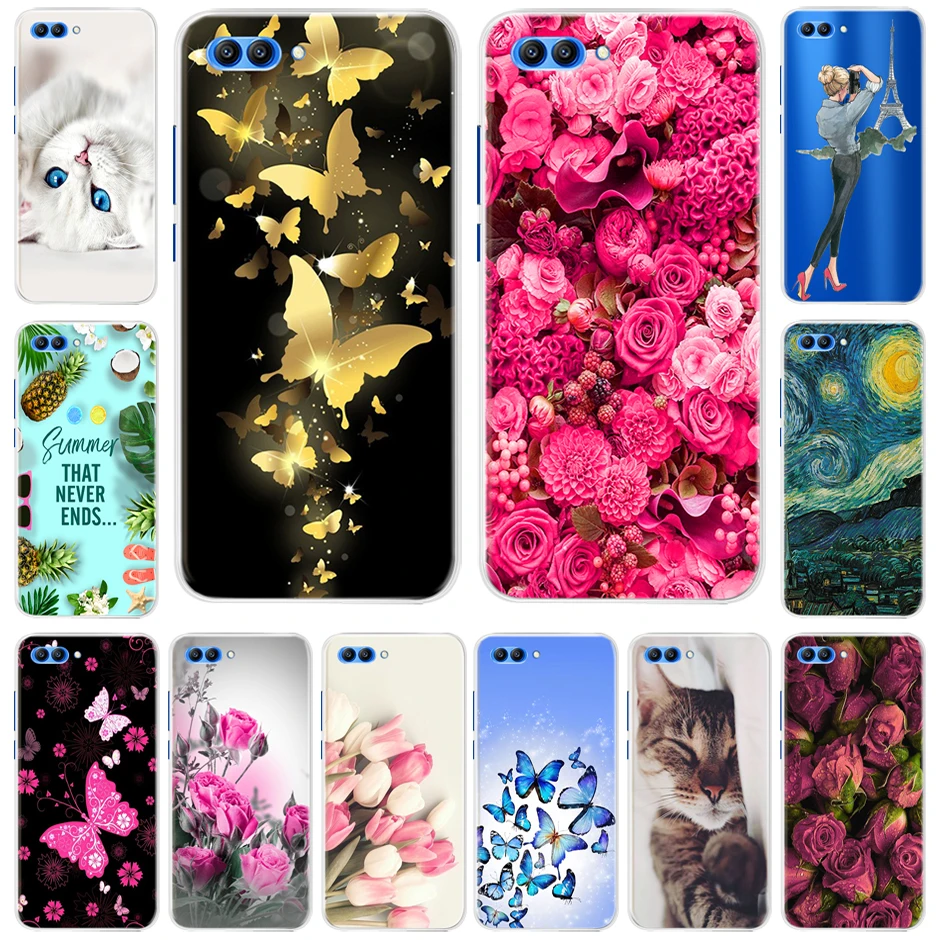 Custodia Morbida Per Huawei Honor V10 Custodia 5.99 "Custodia In Silicone Tpu Honor V 10 Visualizza 10 Cover Posteriore Per Huawei Honor View 10 Cover