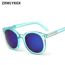 Новинка, женское зеркало для взрослых, модные стильные солнцезащитные очки в коробке для женщин и мужчин, брендовые, с прозрачной мембраной, Oculos Feminino