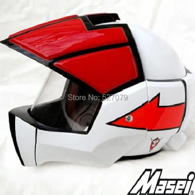 Macross Robotech Helmet Masei 911 Motorcycle DOT Helmets Full Face