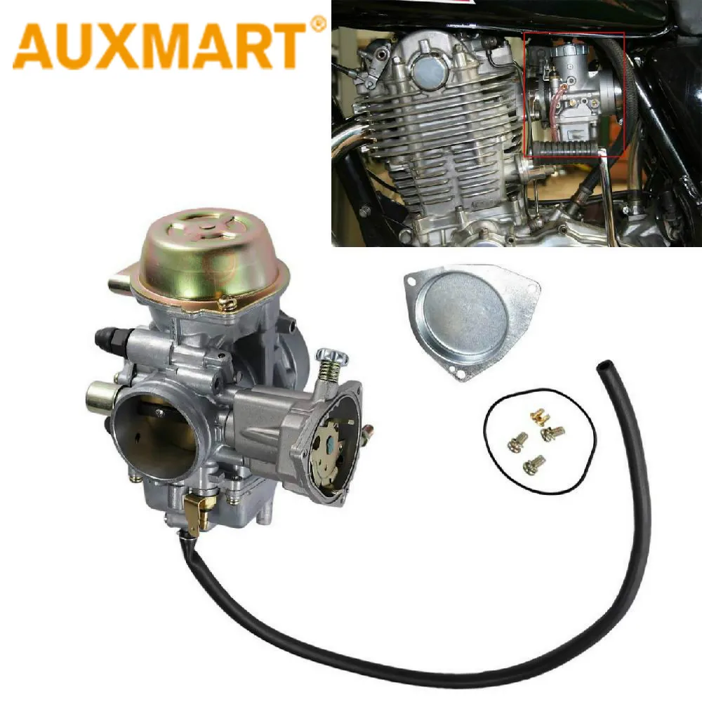 

Auxmart Carburetor For Yamaha Rhino 660 YXR660 2004 2005 2006 2007 NEW Carb UTV ATV