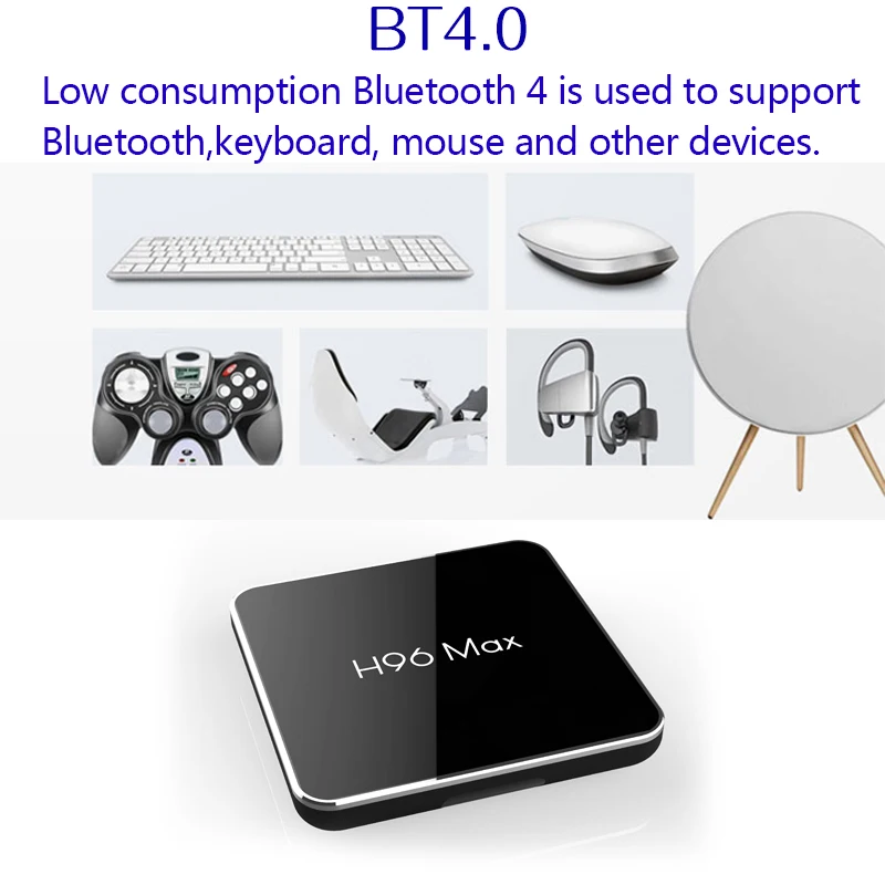 Android 8 1 ТВ приставка Amlogic S905X2 h96MAX 4 ГБ 32 четырехъядерный 2 4g e 5 ghz Wifi 100m H.265 k