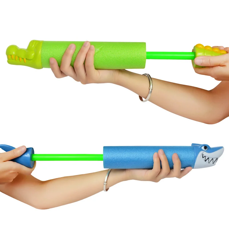 

New Summer Water Guns Kids Toys Pistol Blaster Outdoor Games Swimming Pool Shark Crocodile Squirter Toys For Children