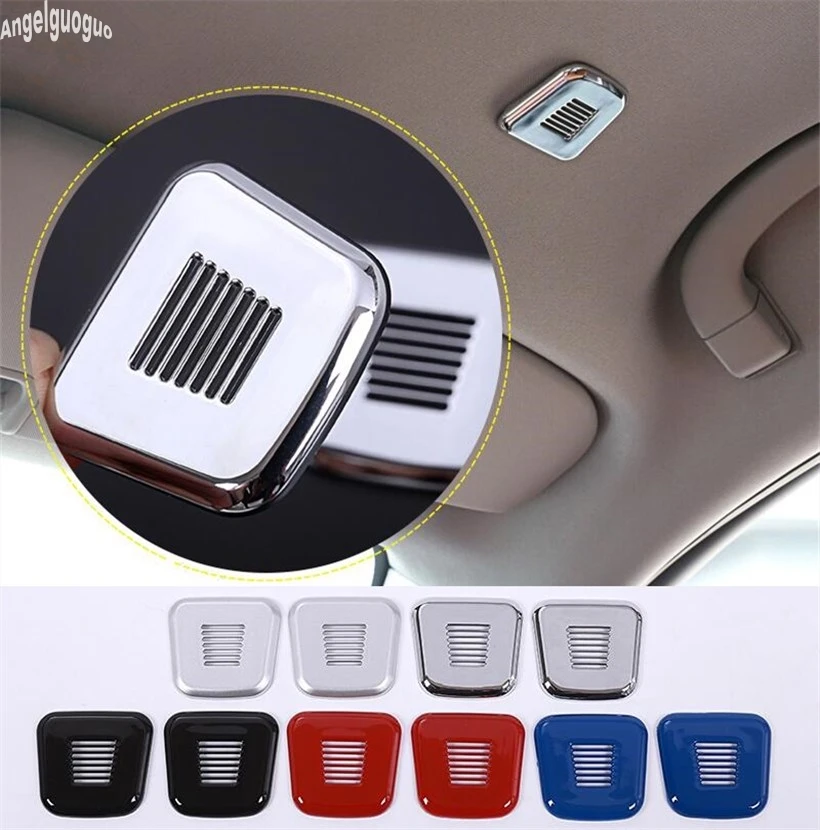 5 Color Car Roof MIC Decoration Mike Microphone Cover Trim Sticker Car-styling For Alfa Romeo Giulia Stelvio 2017 18 accessories