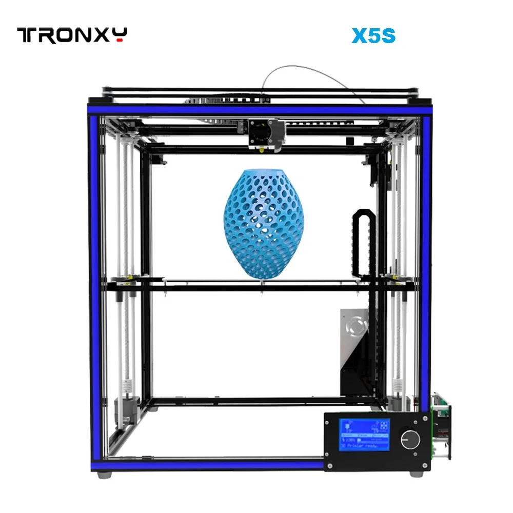 Tronxy новейший 3D принтер X5S 3 5 дюймов сенсорный экран большой размер печати 330*330*400